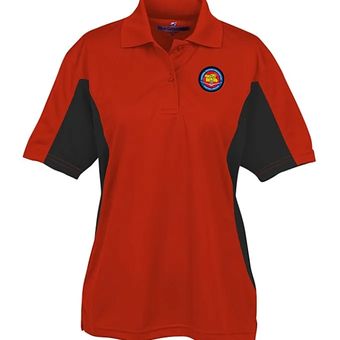 Stain Release Colorblock Performance Polo - Ladies'