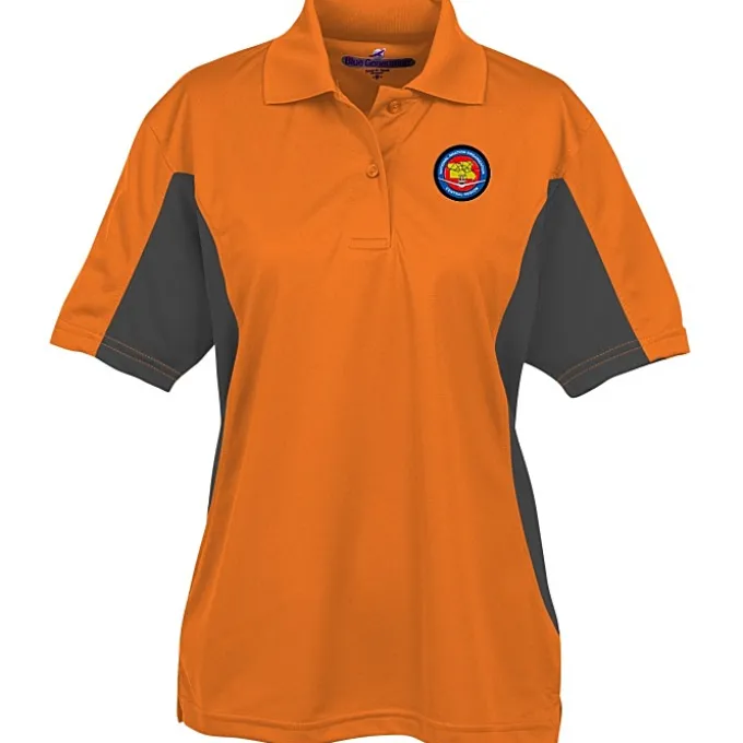 Stain Release Colorblock Performance Polo - Ladies'