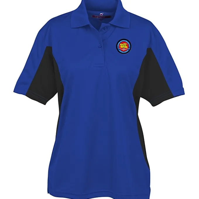 Stain Release Colorblock Performance Polo - Ladies'
