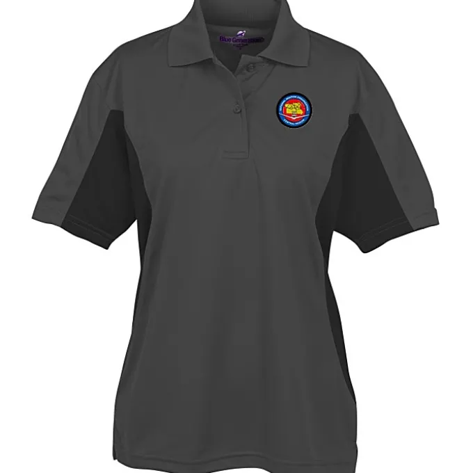 Stain Release Colorblock Performance Polo - Ladies'