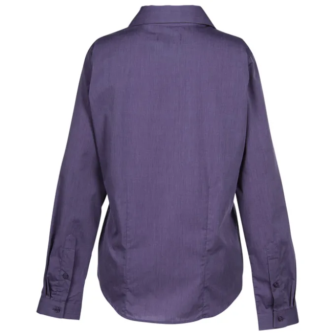 Stain Release Crossweave Shirt - Ladies'