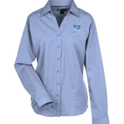 Stain Release Crossweave Shirt - Ladies'