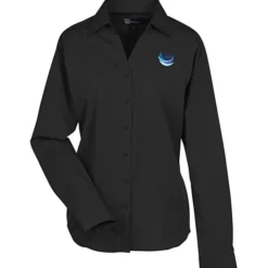 Stain Release Crossweave Shirt - Ladies'