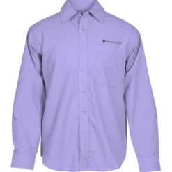 Stain Release Crossweave Shirt - Men's