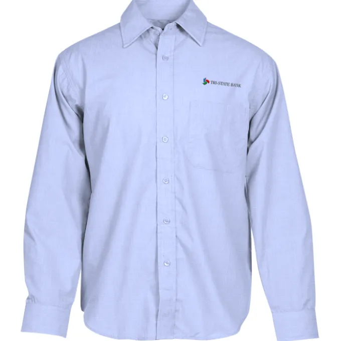 Stain Release Crossweave Shirt - Men's