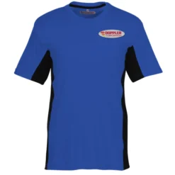 Stain Release Performance Colorblock T-Shirt - Men's - Embroidered