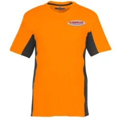 Stain Release Performance Colorblock T-Shirt - Men's - Embroidered