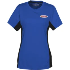 Stain Release Performance Colorblock T-Shirt - Ladies' - Embroidered