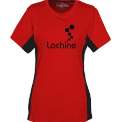 Stain Release Performance Colorblock T-Shirt - Ladies' - Screen