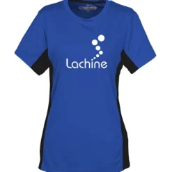 Stain Release Performance Colorblock T-Shirt - Ladies' - Screen
