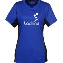 Stain Release Performance Colorblock T-Shirt - Ladies' - Screen