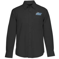 Stain Release Untucked Crossweave Shirt - Men's