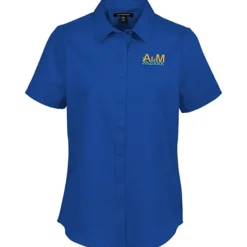 Stain Repel Short Sleeve Twill Shirt - Ladies'