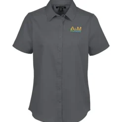 Stain Repel Short Sleeve Twill Shirt - Ladies'