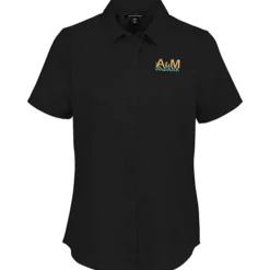 Stain Repel Short Sleeve Twill Shirt - Ladies'