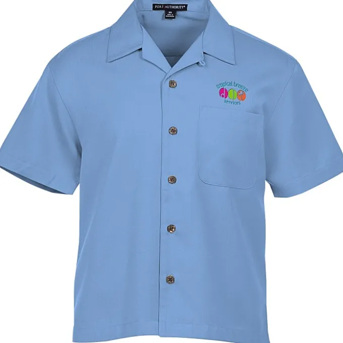 Stain Resistant Camp Shirt - Men's