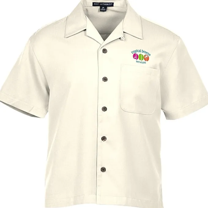 Stain Resistant Camp Shirt - Men's
