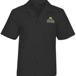Stain Resist Poplin Camp Shirt - Men's