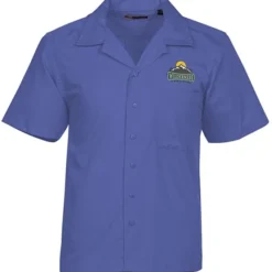 Stain Resist Poplin Camp Shirt - Men's