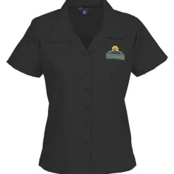 Stain Resist Poplin Camp Shirt - Ladies'