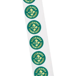 Stamped Seal by the Roll - Circle - 1 inch