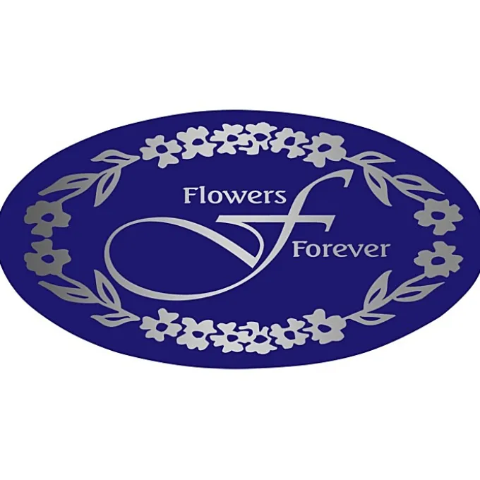 Stamped Seal by the Roll - Oval - 1-1/4 inches x 2-1/4 inches
