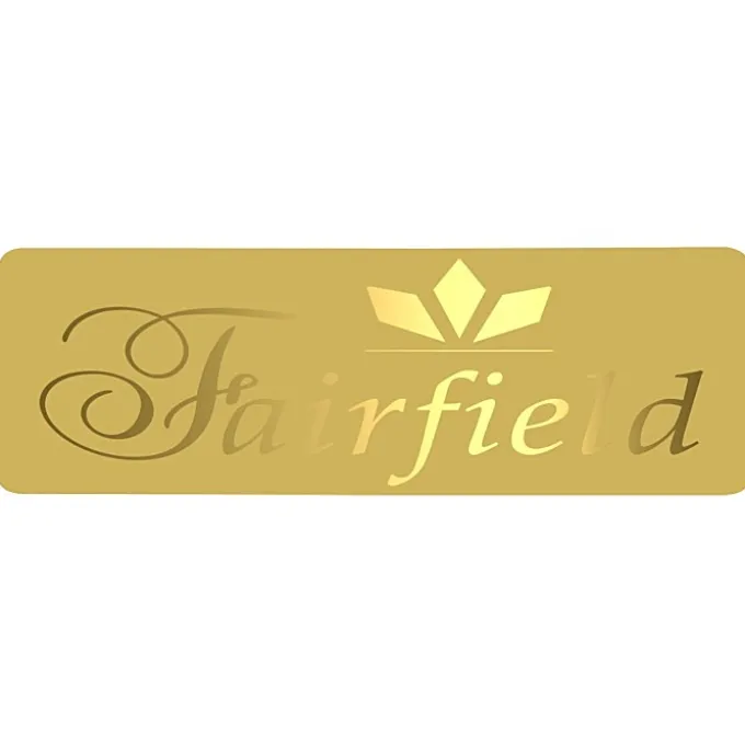 Stamped Seal by the Roll - Rectangle - 1 inch x 3 inches