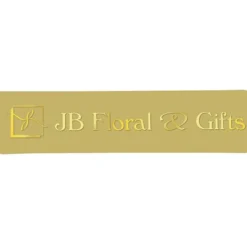 Stamped Seal by the Roll - Rectangle - 7/16 inches x 1-3/4 inches