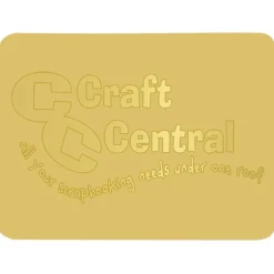 Stamped Seal by the Roll - Rectangle - 1-1/2 inches x 2 inches