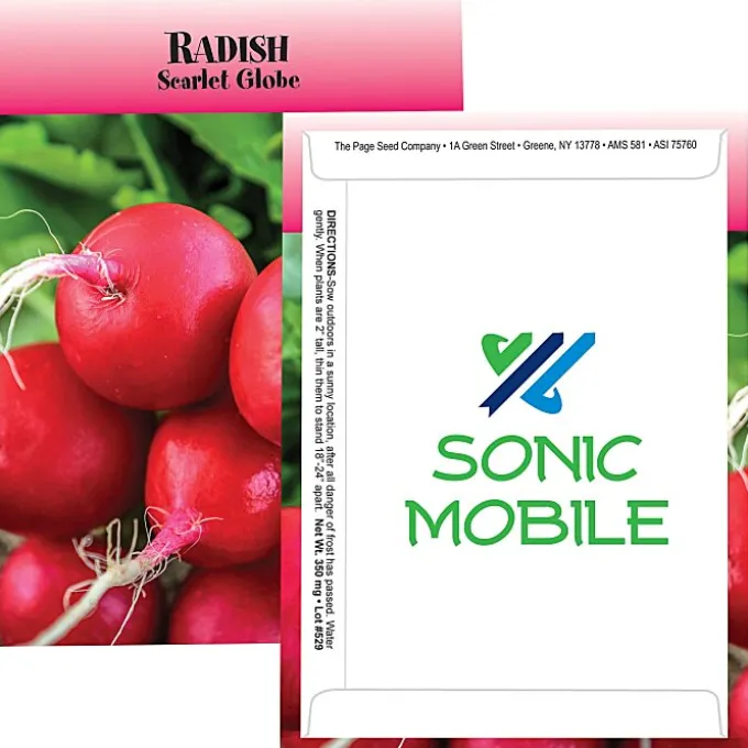 Standard Series Seed Packet - Radish