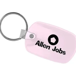 Standard Shape Soft Keychain - Opaque