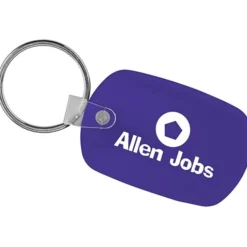 Standard Shape Soft Keychain - Opaque
