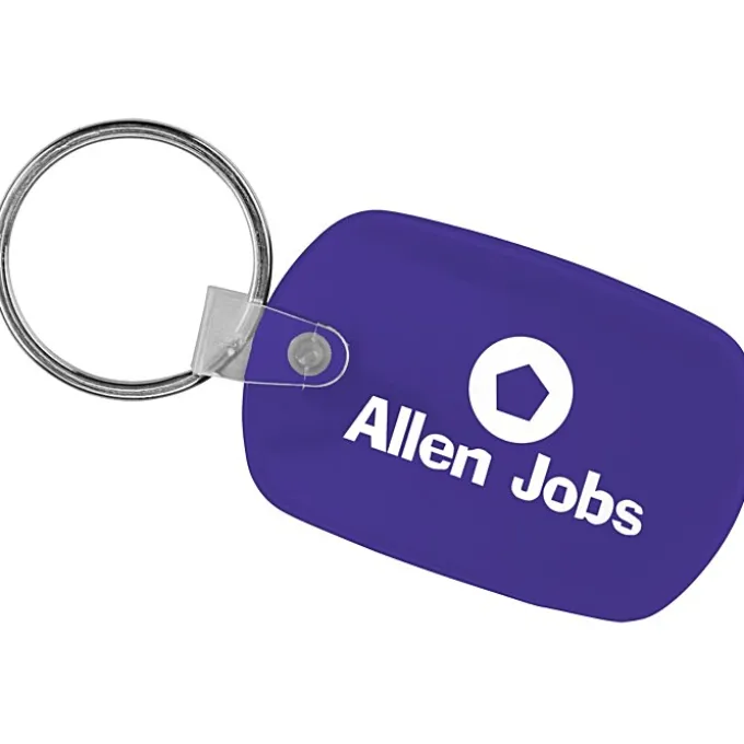 Standard Shape Soft Keychain - Opaque