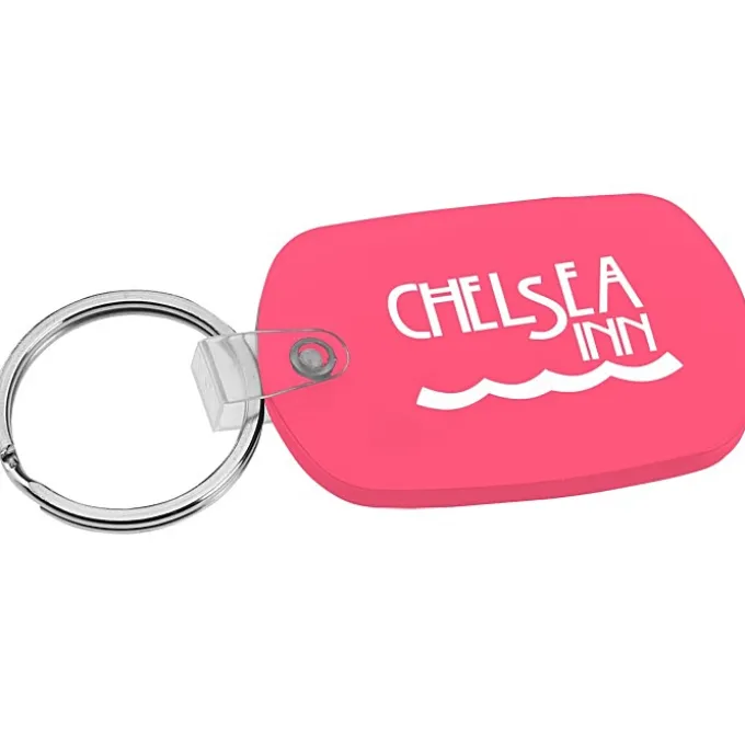 Standard Shape Soft Keychain - Translucent