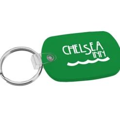 Standard Shape Soft Keychain - Translucent