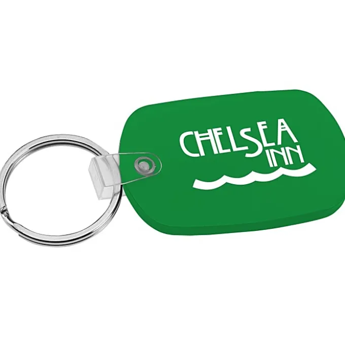 Standard Shape Soft Keychain - Translucent