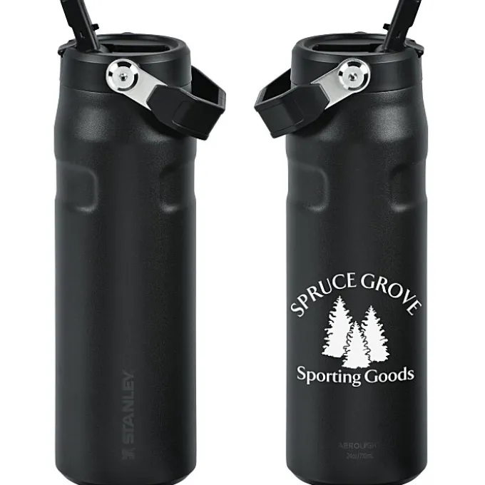 Stanley IceFlow Aerolight Vacuum Bottle with Flip Straw Lid - 24 oz