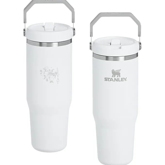 Stanley IceFlow Flip Straw Tumbler - 30 oz - Laser Engraved