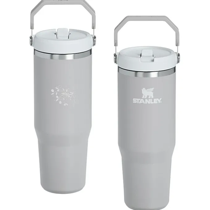Stanley IceFlow Flip Straw Tumbler - 30 oz - Laser Engraved