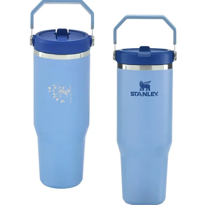 Stanley IceFlow Flip Straw Tumbler - 30 oz - Laser Engraved