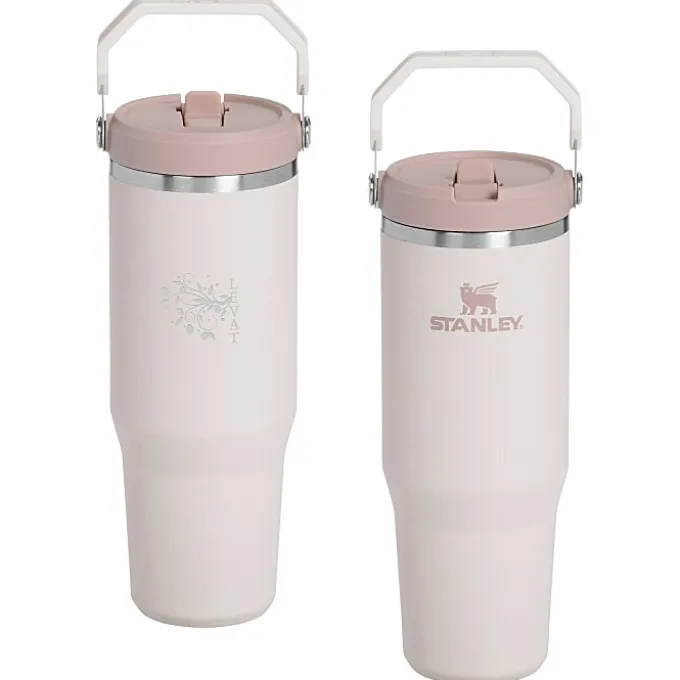 Stanley IceFlow Flip Straw Tumbler - 30 oz - Laser Engraved