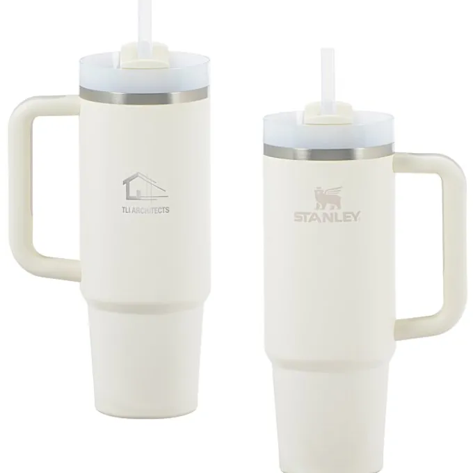 Stanley Quencher H2.0 FlowState Vacuum Mug with Straw - 30 oz - Laser Engraved