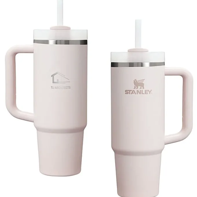 Stanley Quencher H2.0 FlowState Vacuum Mug with Straw - 30 oz - Laser Engraved
