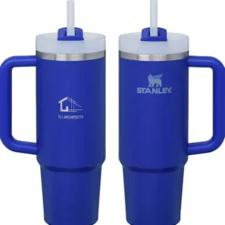 Stanley Quencher H2.0 FlowState Vacuum Mug with Straw - 30 oz - Laser Engraved
