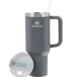 Stanley Quencher H2.0 FlowState Vacuum Mug with Straw - 40 oz - Laser Engraved