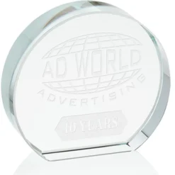 Starfire Paperweight - Circle
