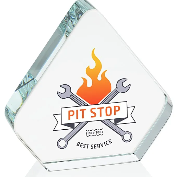 Starfire Paperweight - Peak - Full Color