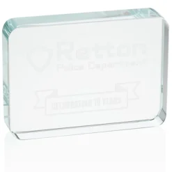 Starfire Paperweight - Rectangle - 24 hr