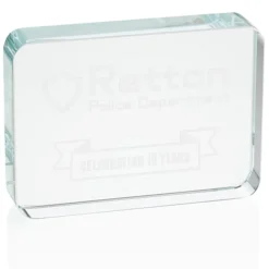 Starfire Paperweight - Rectangle
