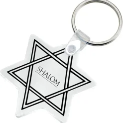 Star of David Soft Keychain - Opaque